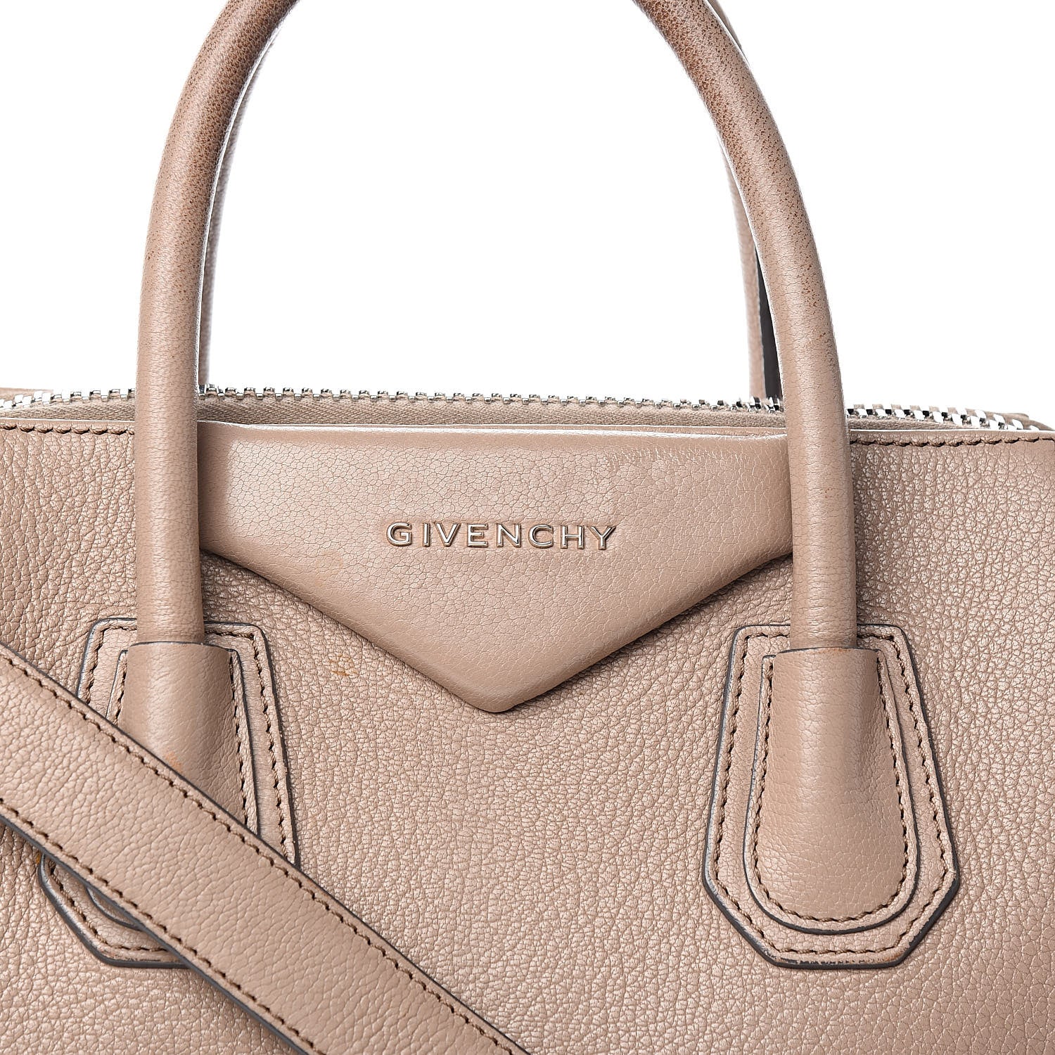 Givenchy Sugar Goatskin Small Antigona Mastic 15 of 21