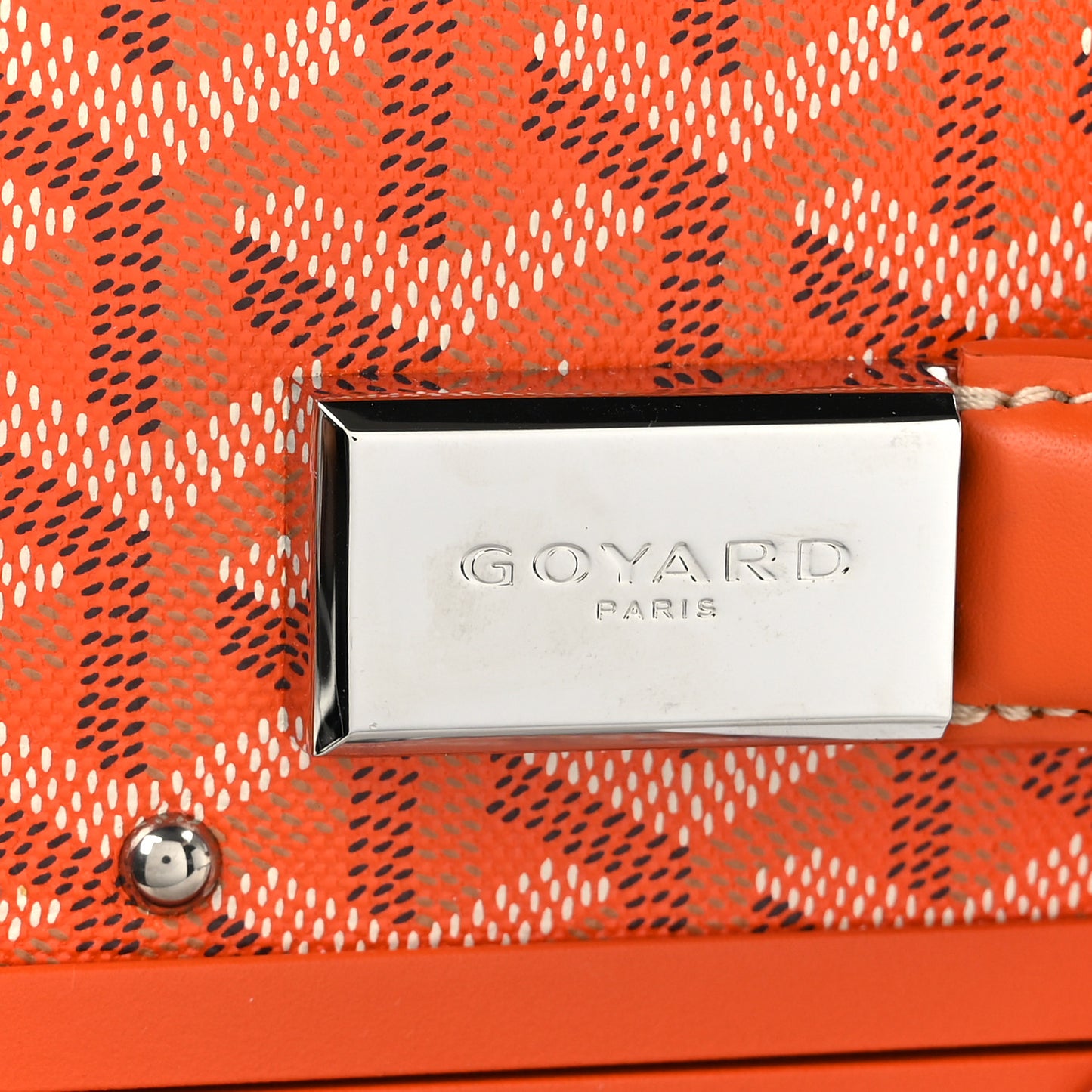 Goyardine Bourget PM Orange