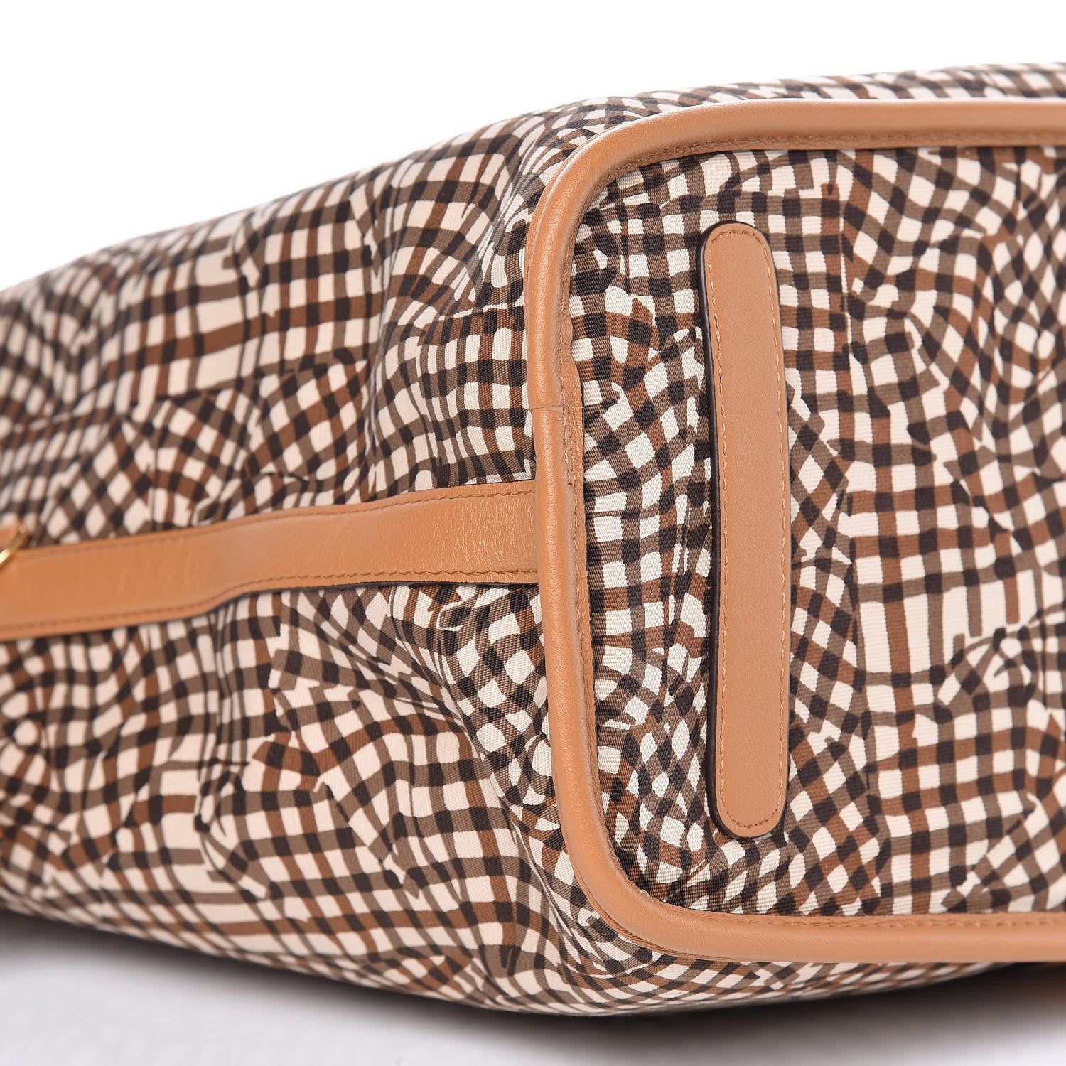 MCM Visetos Medium Liz Reversible Shopper Tote Cognac 13 of 15