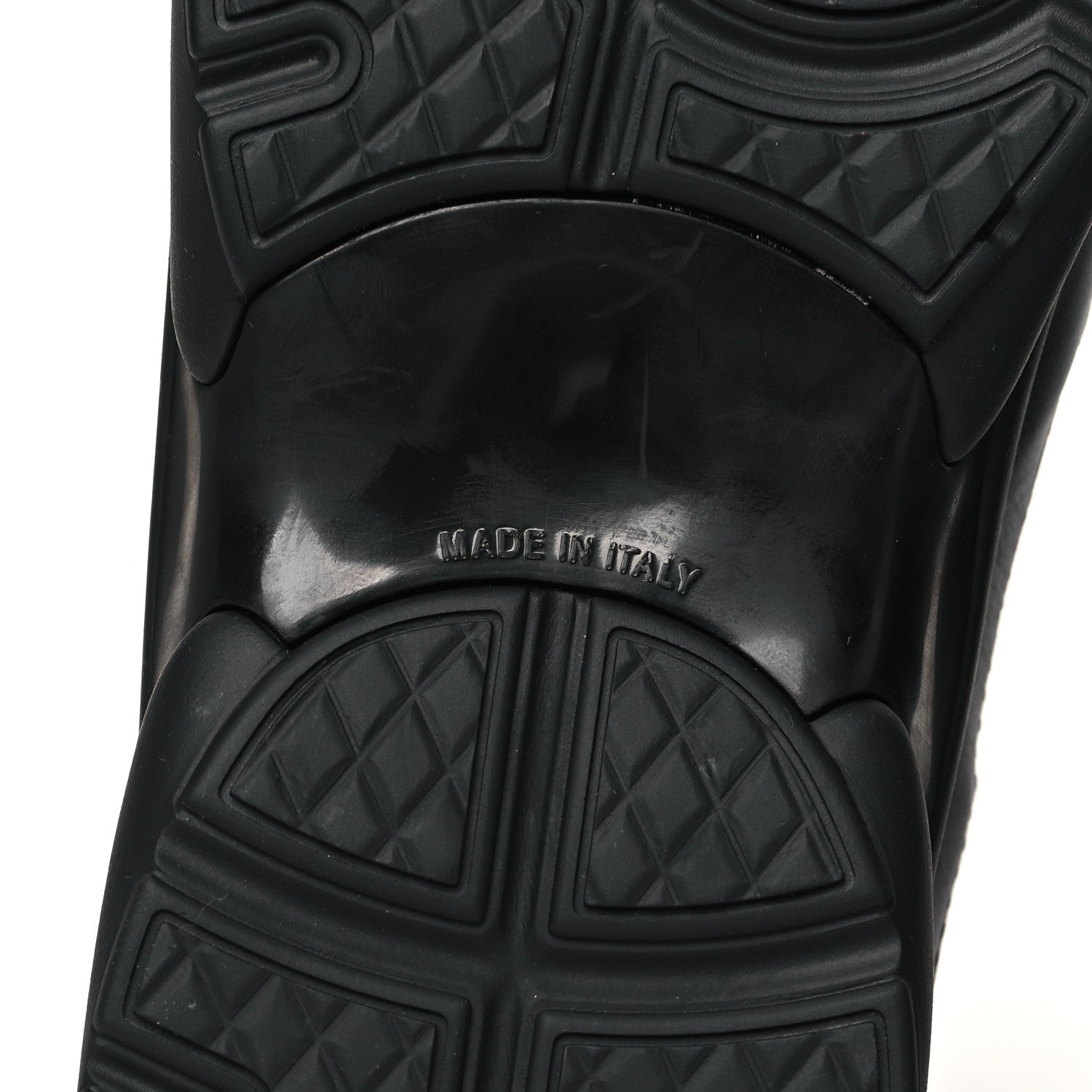 Chanel Lambskin Fabric CC Uniform Sneakers 38 Black 7 of 9