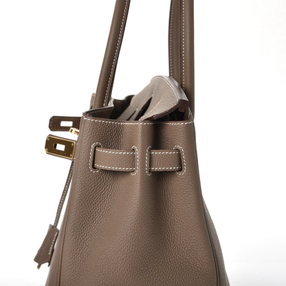 Hermes Togo Birkin 30 Etoupe 16 of 38