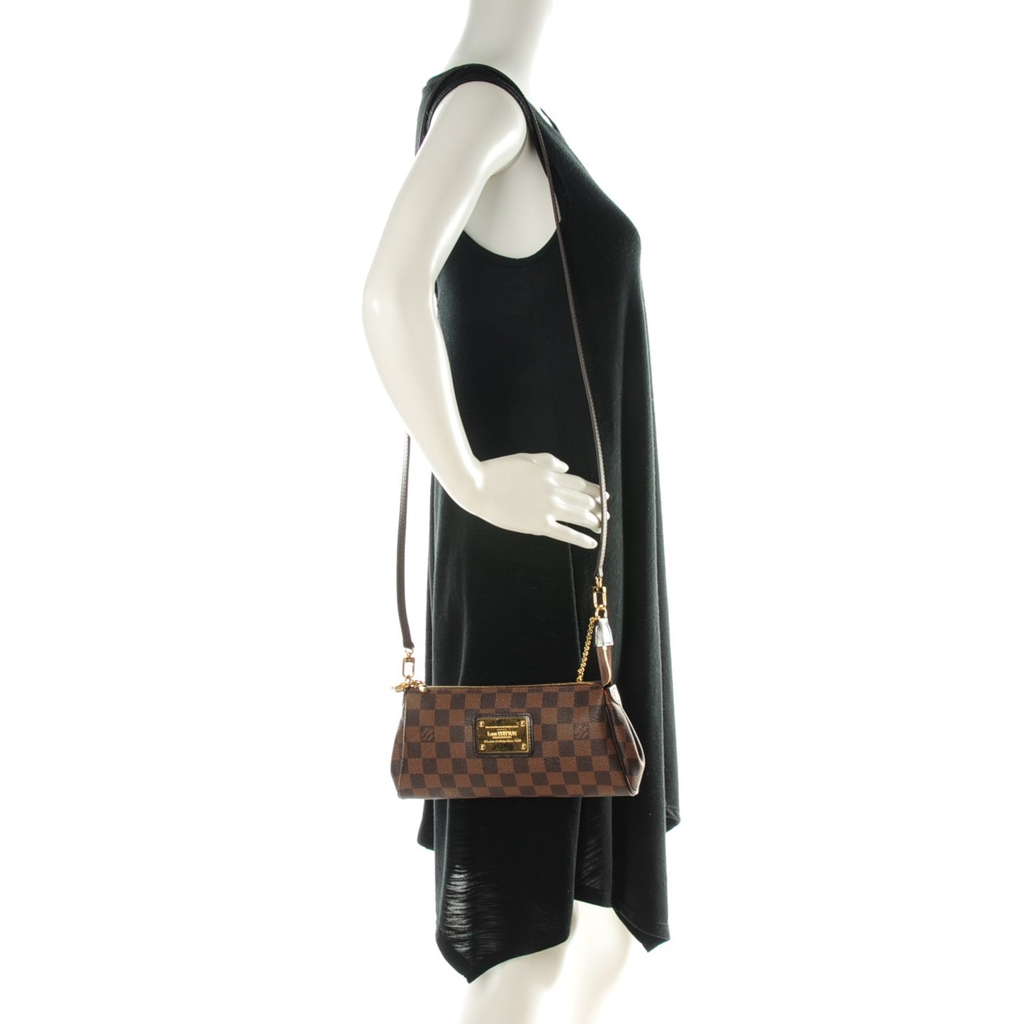 Damier Ebene Eva Clutch