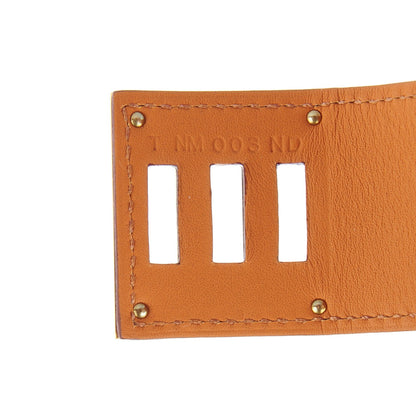 Hermes Lizard Kelly Dog Bracelet Ficelle 4 of 7