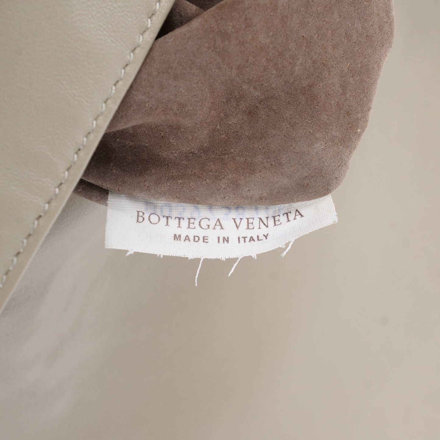 Nappa Intrecciato Messenger Bag Sand