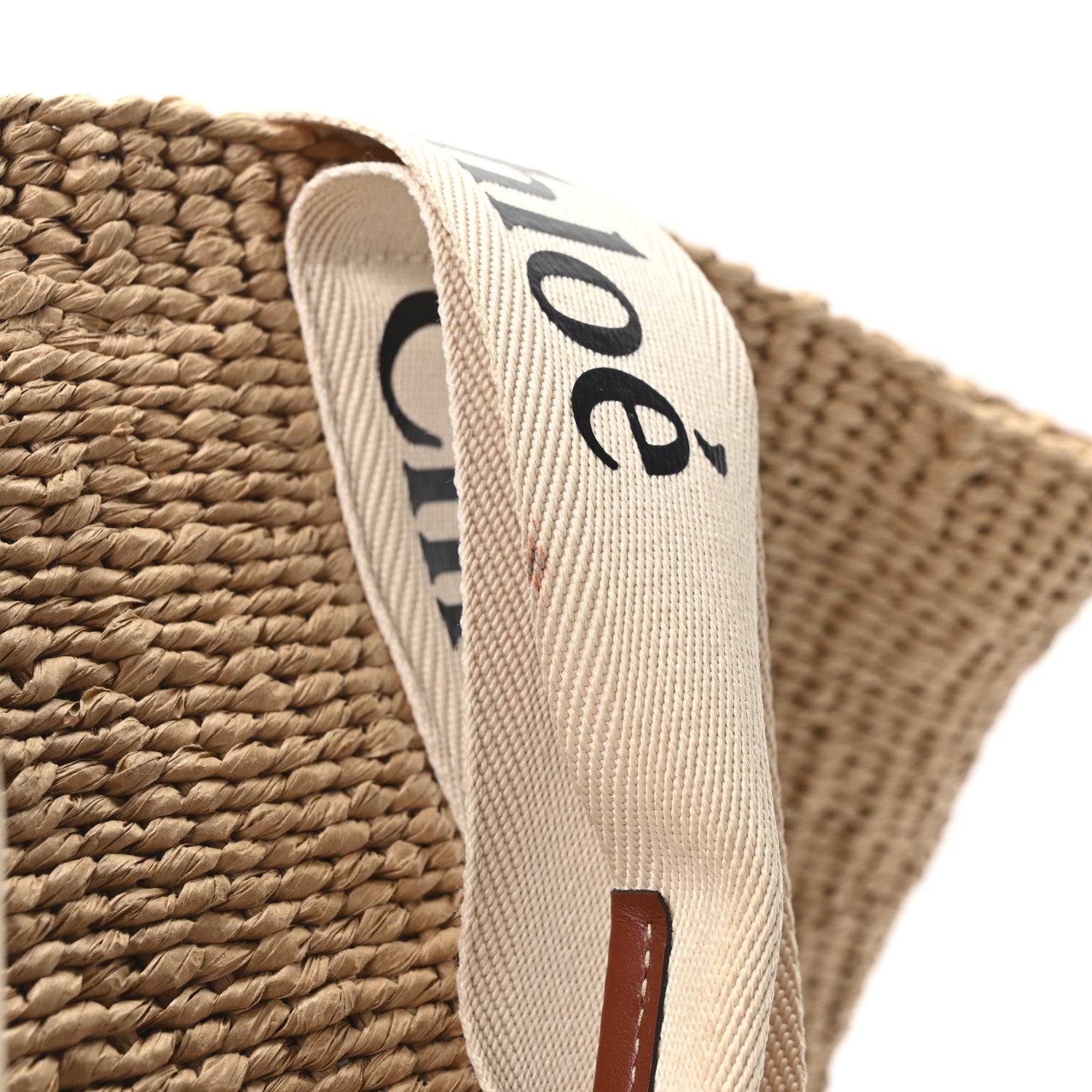 ミコ Chloe X MIFUKO Raffia Large Woody Basket Bag Green 1787786