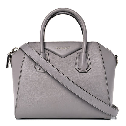 Givenchy Sugar Goatskin Small Antigona Pearl Grey 1 of 11