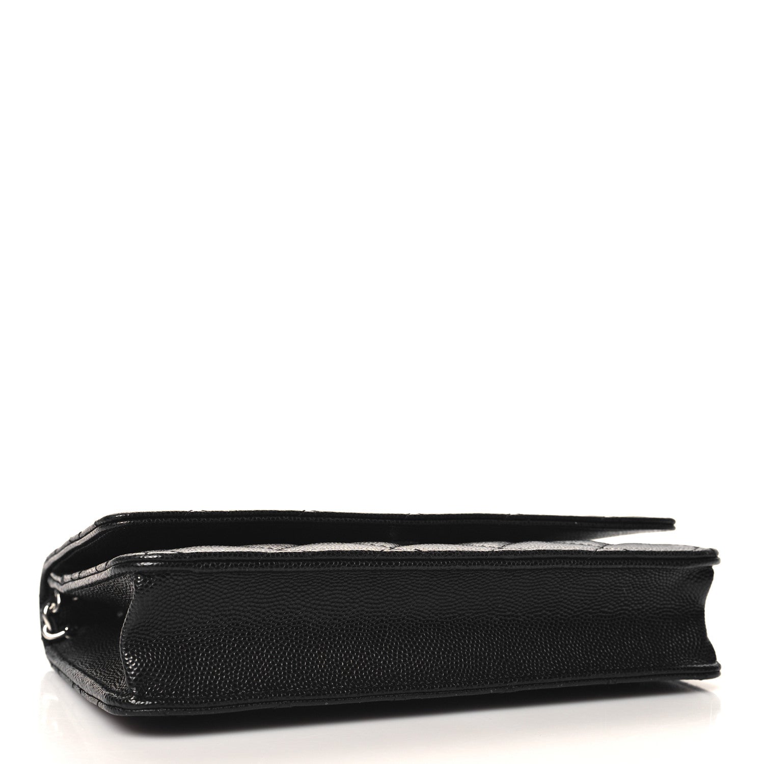 Chanel Caviar Quilted CC Logo Wallet on Chain WOC Black 5 of 12