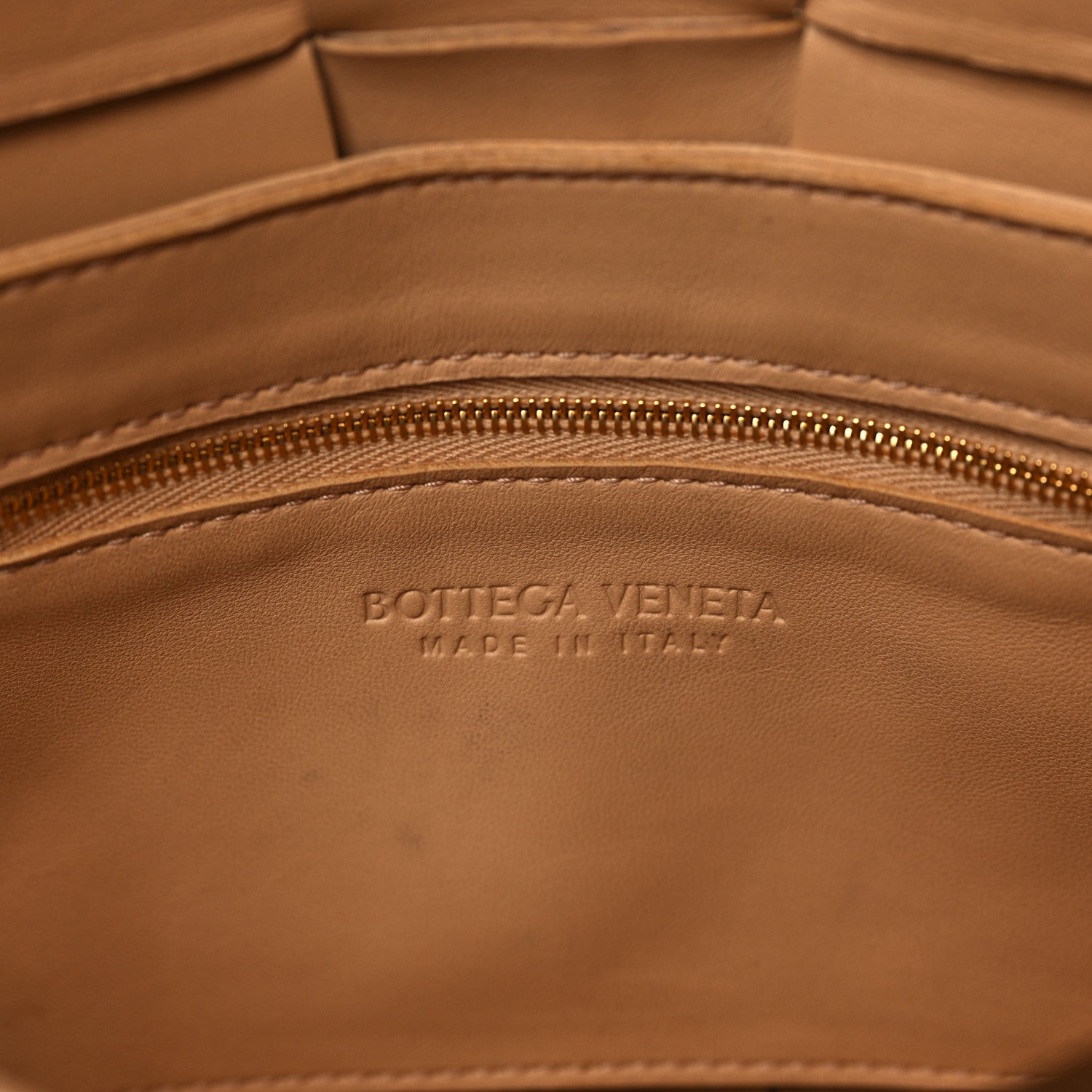 Bottega Veneta Lambskin Maxi Intrecciato Cassette Crossbody Bag Almond 6 of 15