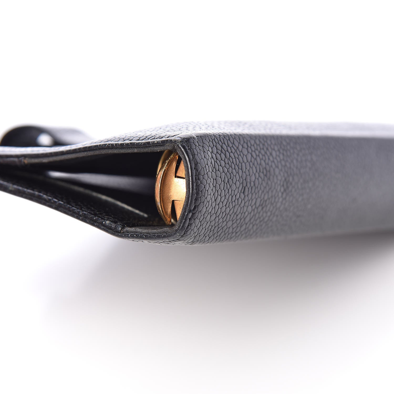 Chanel Caviar CC Medium Ring Agenda Planner Black 14 of 16