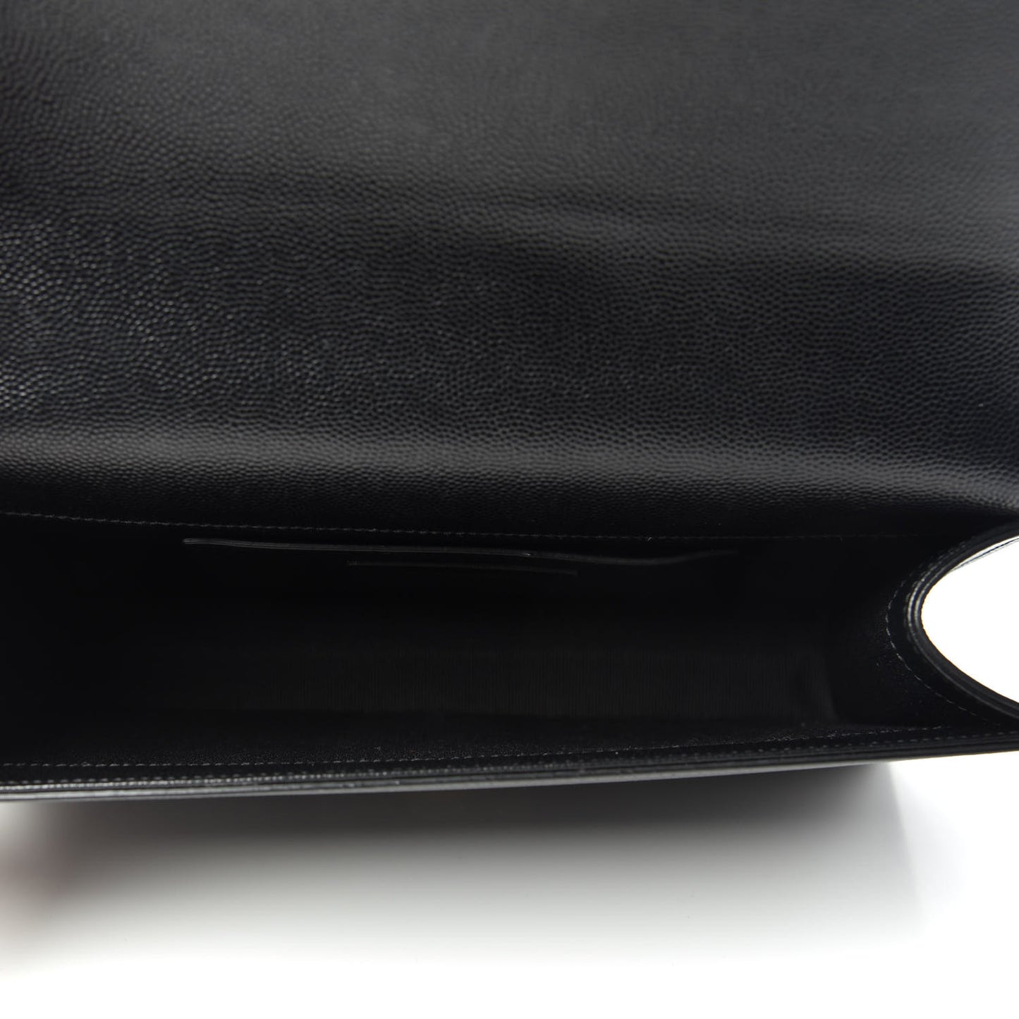 Grain De Poudre Classic Monogram Kate Clutch Black
