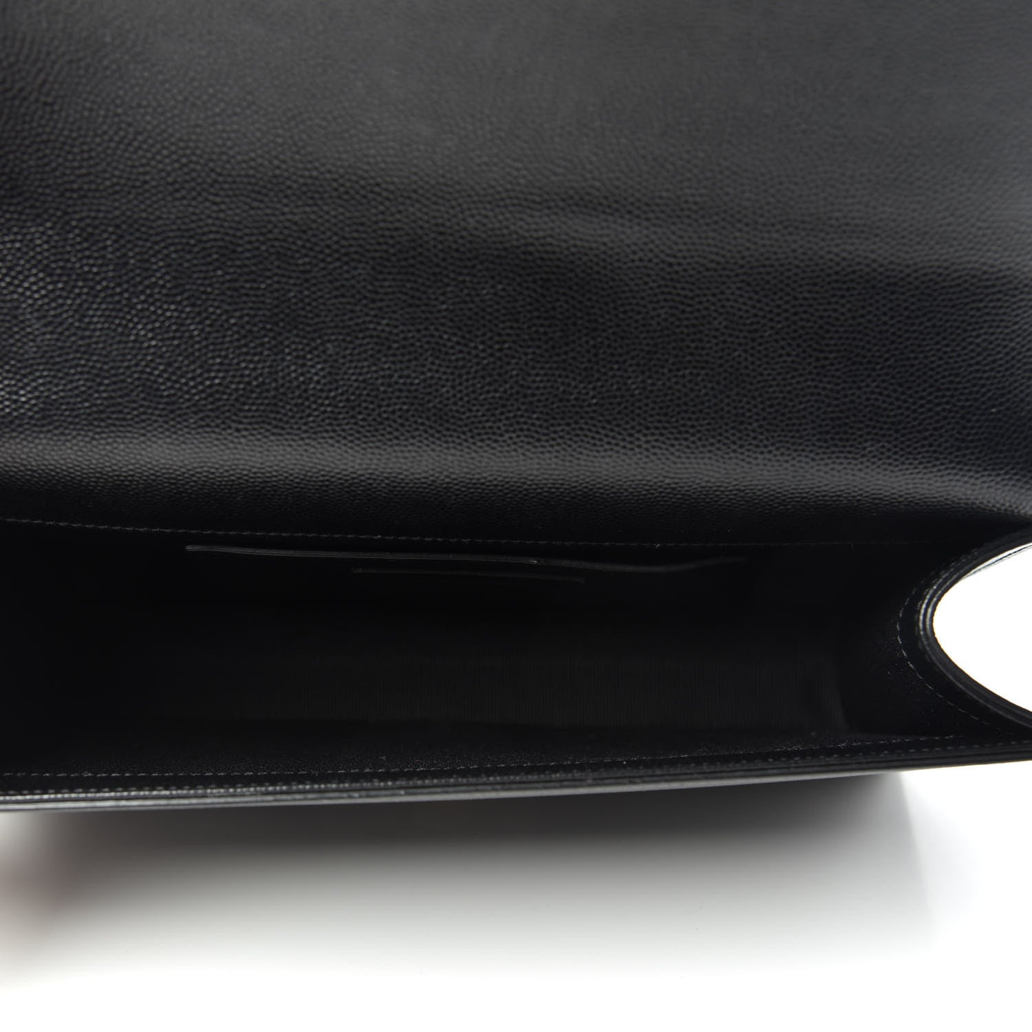 Saint Laurent Grain De Poudre Classic Monogram Kate Clutch Black 5 of 7