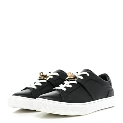 Hermes Calfskin Day Sneakers 37 Black 3 of 10