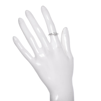 Cartier Platinum .53ct Diamond Solitaire Engagement Ring 48 4.5 2 of 8