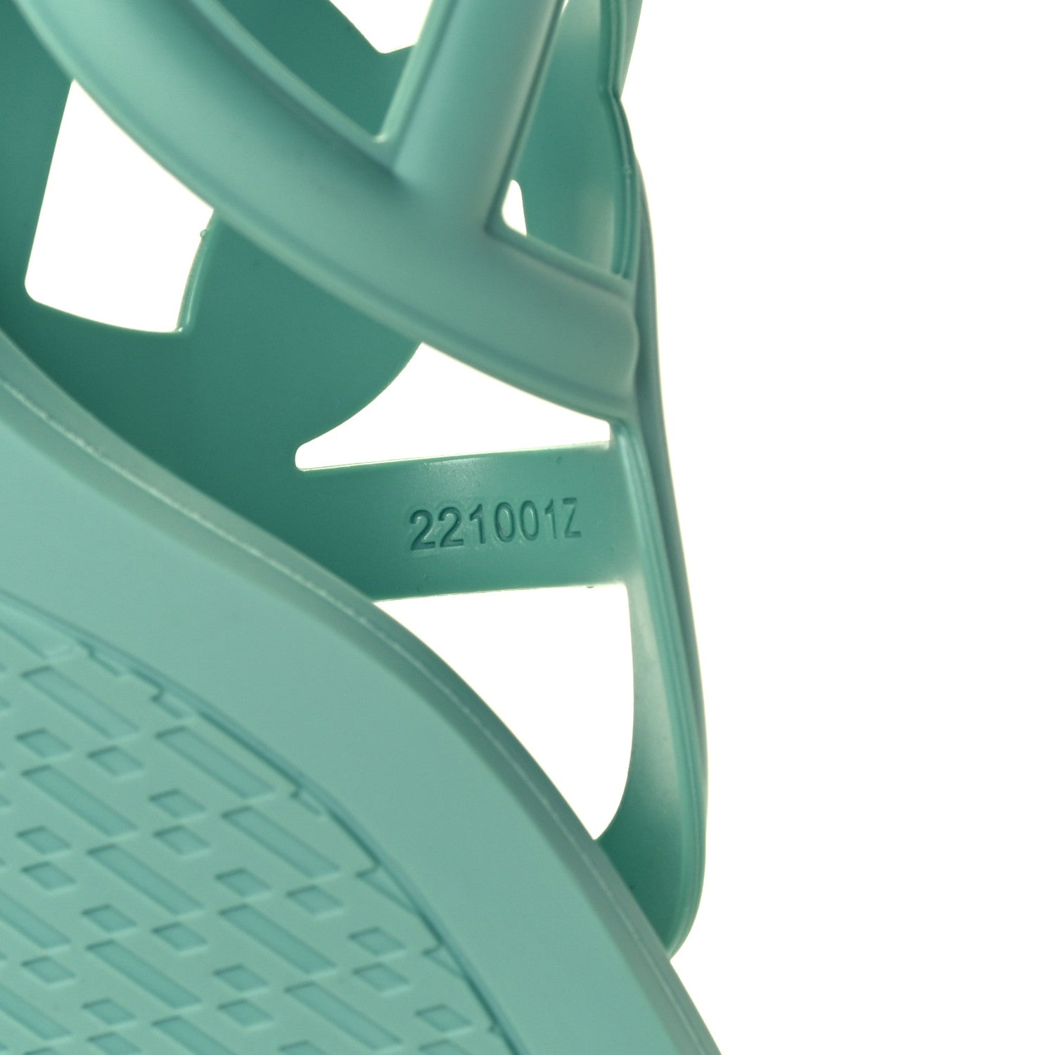 Hermes Rubber Womens Egerie Sandals 39 Vert Embrun 10 of 10