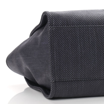 Chanel Mixed Fibers Calfskin Medium Deauville Tote Black 8 of 9