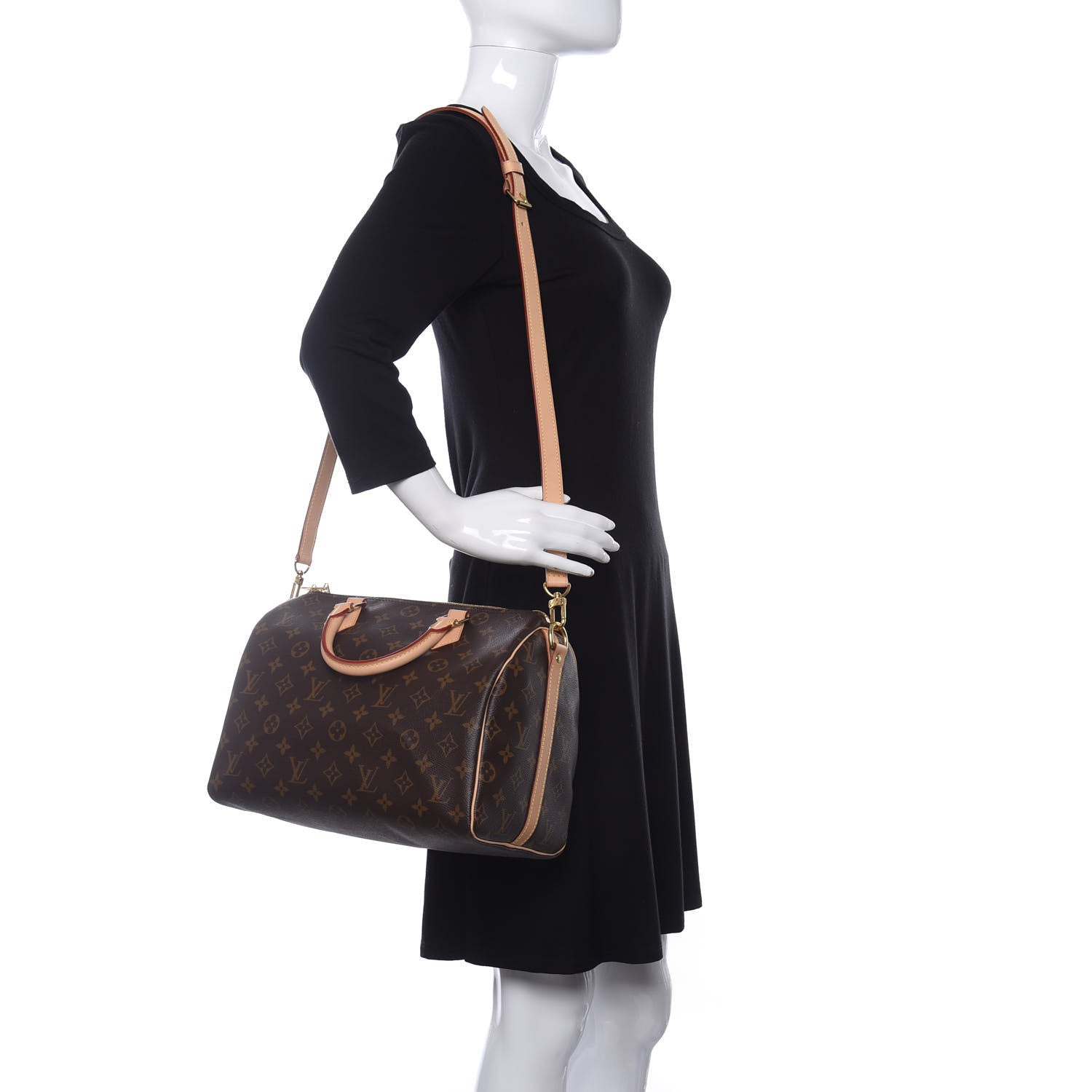 Louis Vuitton Monogram Speedy Bandouliere 30 2 of 10