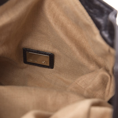 Fendi Zucca Nappa Nuvolata Vitello Tortuga Spy Tobacco Moro 8 of 9