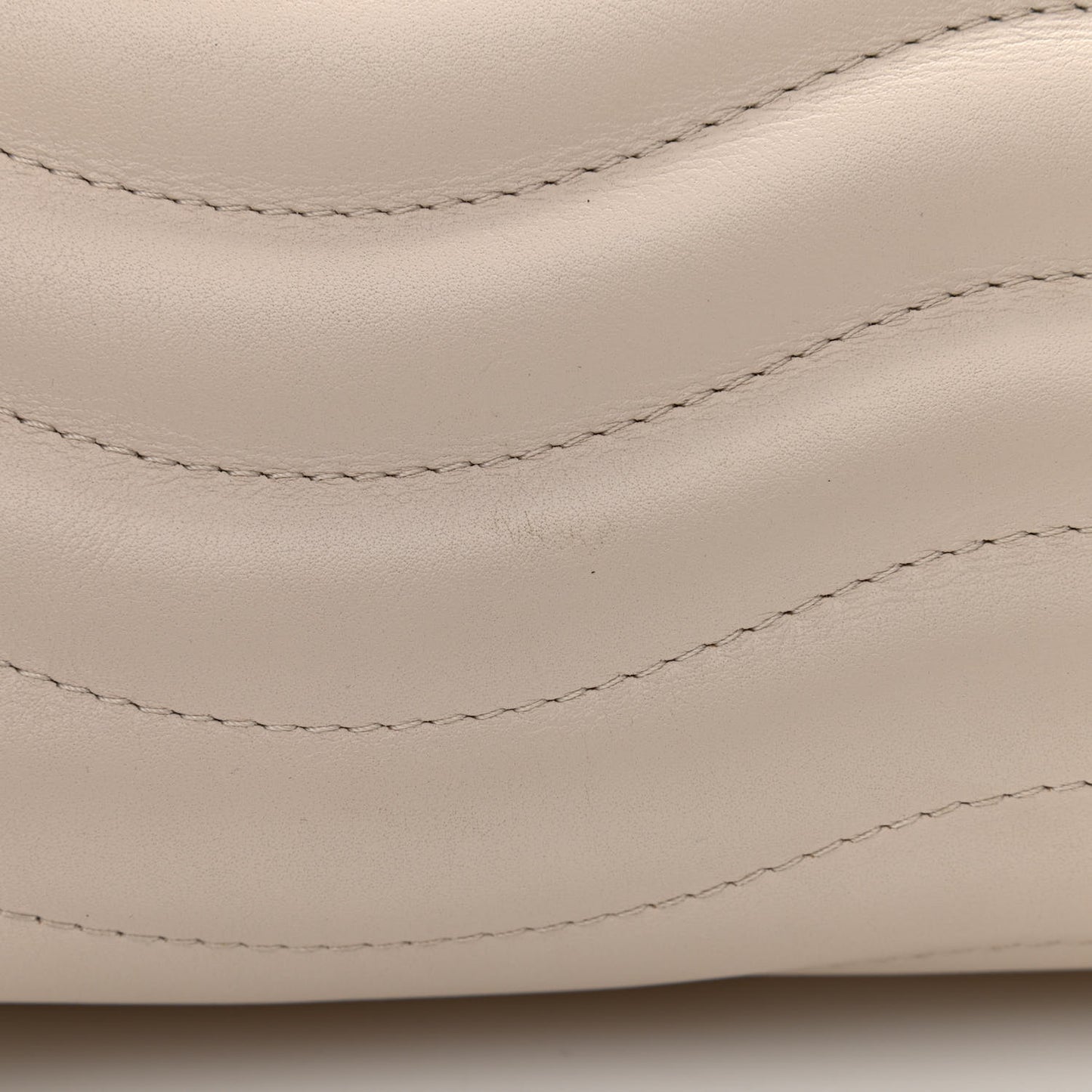 Calfskin LV New Wave Chain Bag Ivory