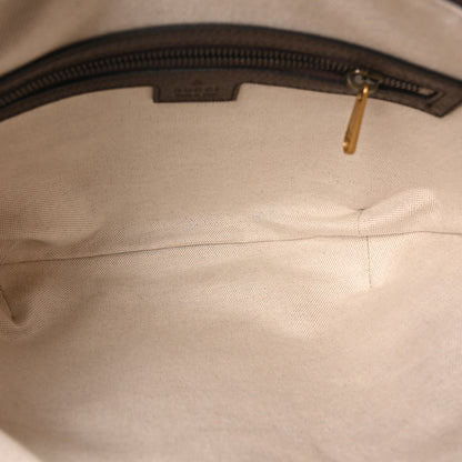 Gucci GG Supreme Monogram Web Small Ophidia Half Moon Hobo Brown 5 of 10