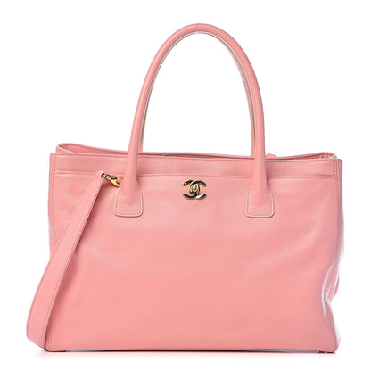 Chanel Calfskin Cerf Shopper Tote Pink 1 of 23