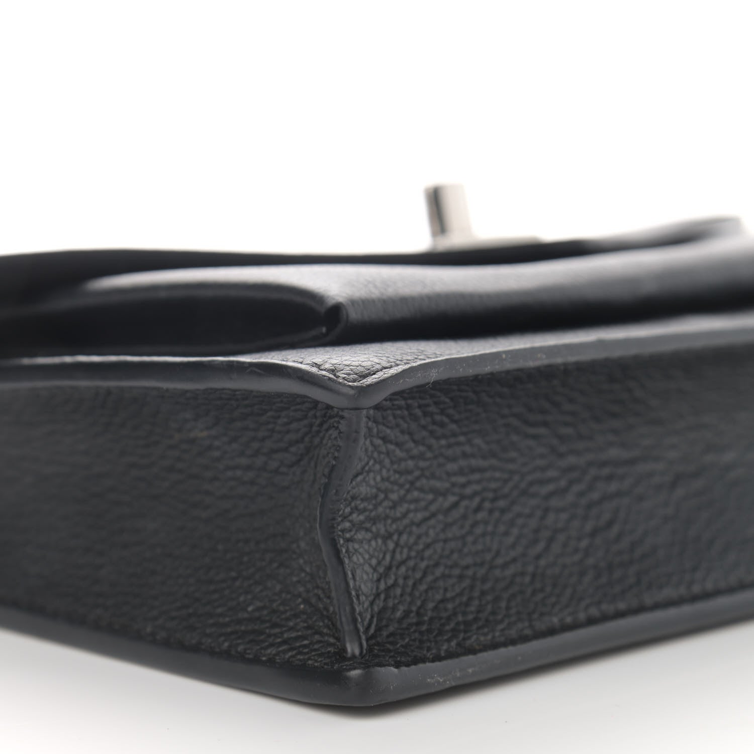 Louis Vuitton Soft Calfskin My Lockme Chain Pochette Black 9 of 15