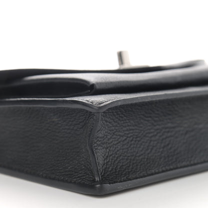 Louis Vuitton Soft Calfskin My Lockme Chain Pochette Black 9 of 15