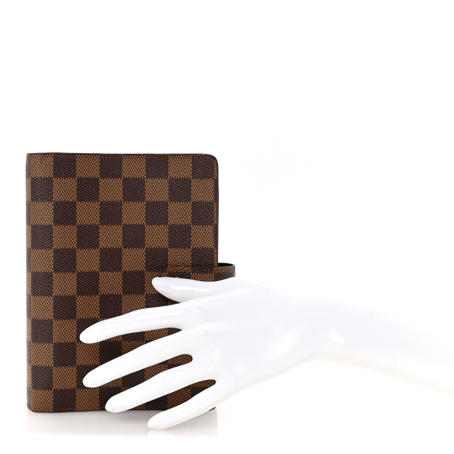 Louis Vuitton Damier Ebene Medium Ring Agenda Cover 2 of 6