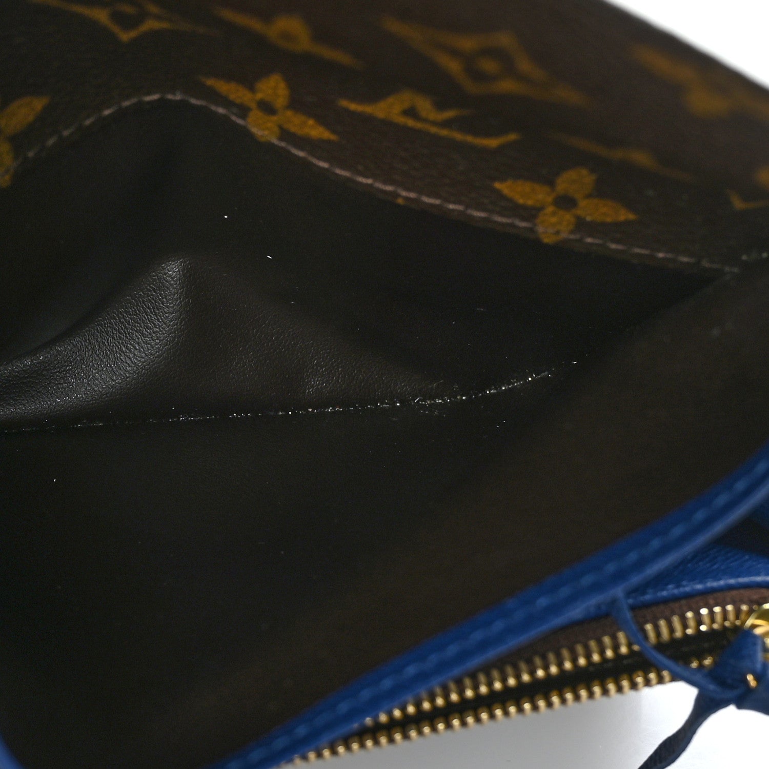 Louis Vuitton Monogram Emilie Wallet Blue 6 of 11