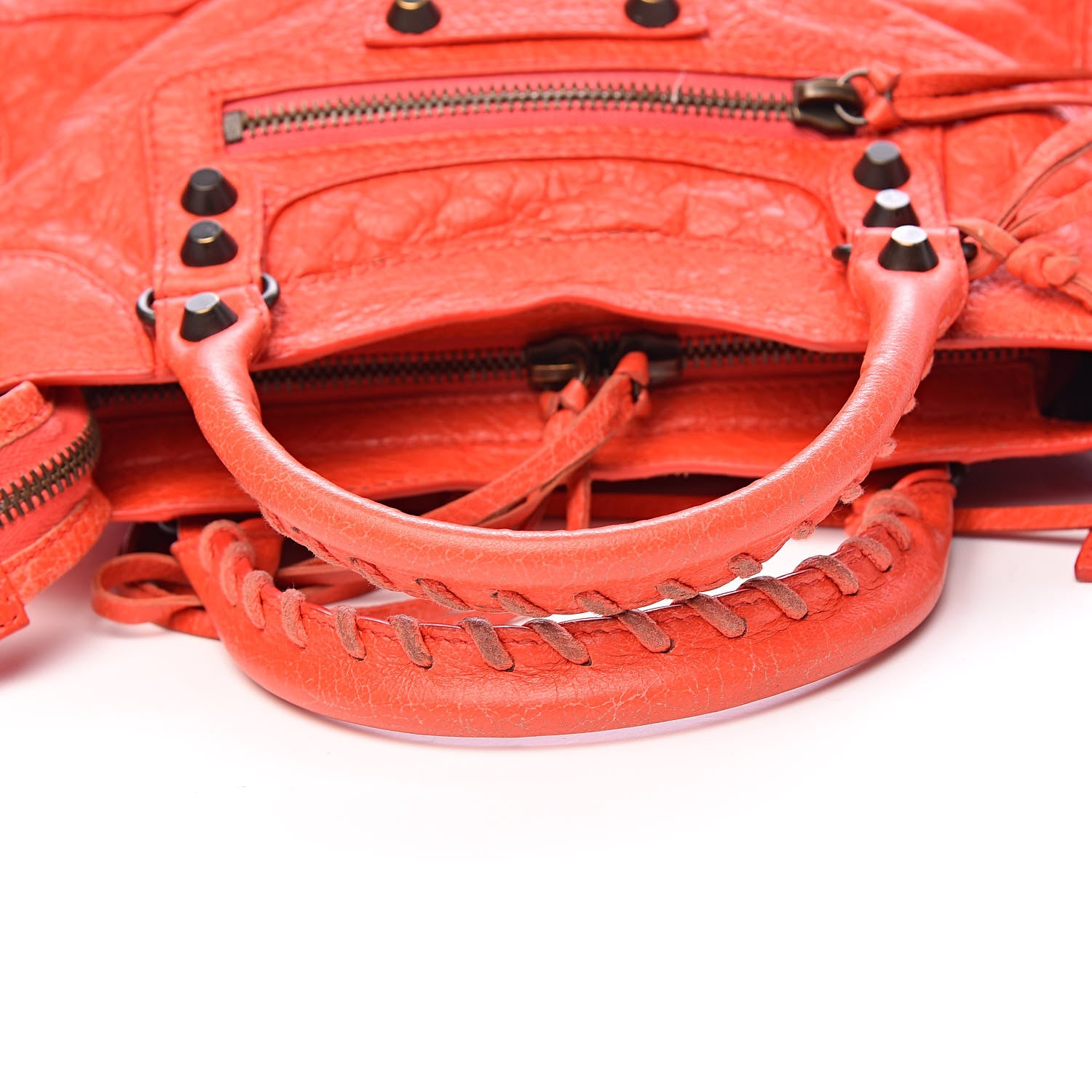 Balenciaga Agneau Classic Hardware Mini City Rose Corail 10 of 25