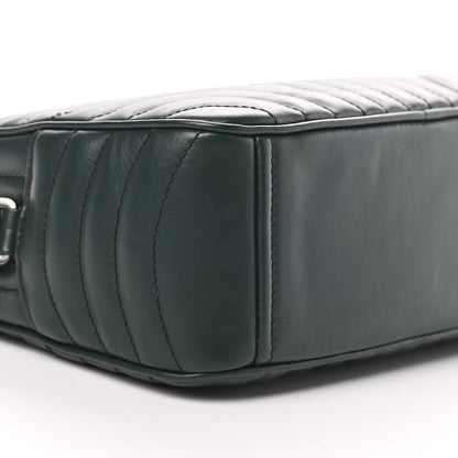 Prada Soft Calfskin Diagramme Crossbody Bag Smeraldo 9 of 10