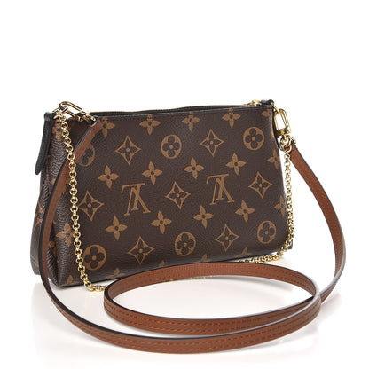 Louis Vuitton Monogram Pallas Clutch Black 3 of 7