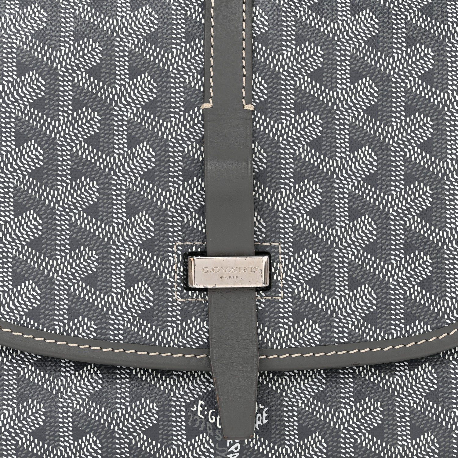Goyard Goyardine Belvedere II PM Messenger Bag Gray 7 of 9