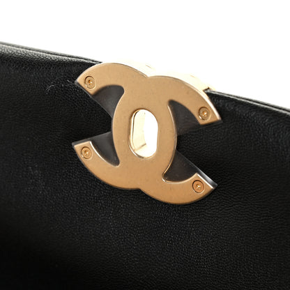 Chanel Goatskin Quilted Large Chanel 19 Flap Black 11 of 13