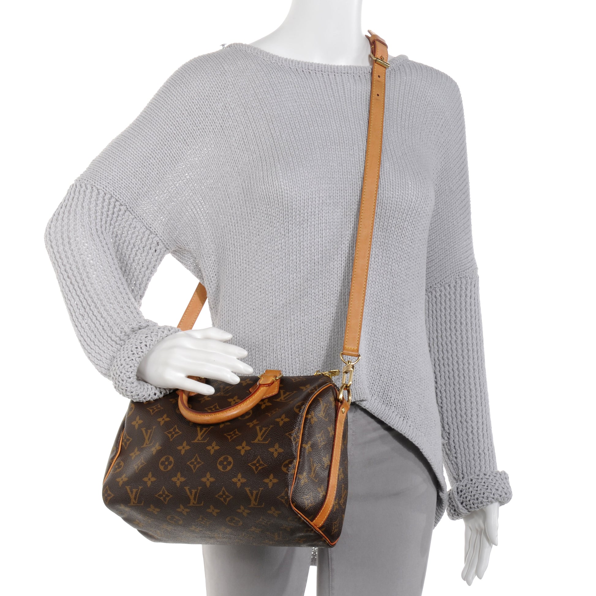 Louis Vuitton Monogram Speedy Bandouliere 25 2 of 7
