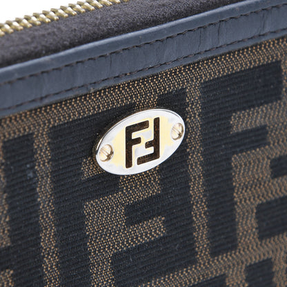 Fendi Zucca Zip Around Wallet Tobacco 16 of 19