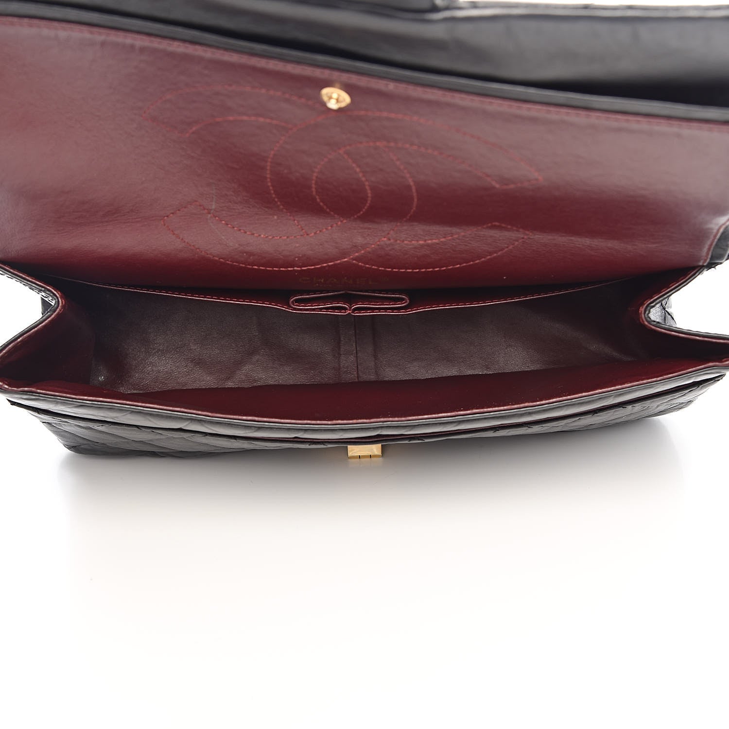 Chanel Aged Calfskin Quilted 2.55 Reissue 227 Flap Black 2 of 16