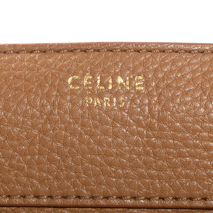 Celine Pebbled Leather Mini Luggage Camel 6 of 9