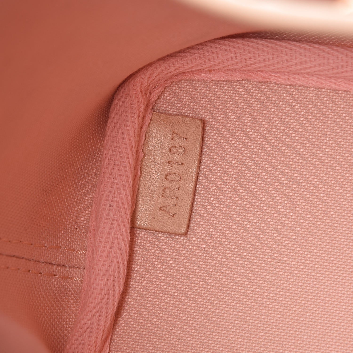Louis Vuitton Damier Azur Tahitienne Nano Noe Rose Ballerine 7 of 7