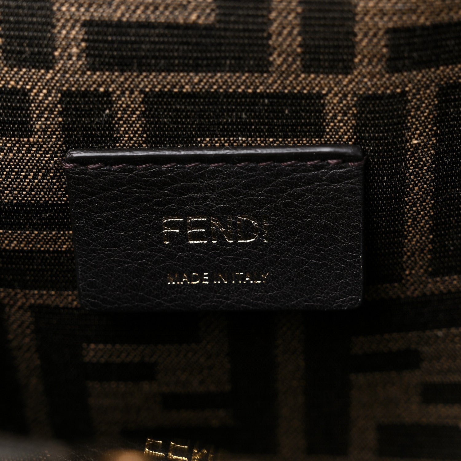 Fendi Shiny Nappa Small Fendi First Sand 6 of 15