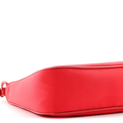 Prada Tessuto Nylon Mini Re-Edition 2000 Bag Rosso 8 of 10