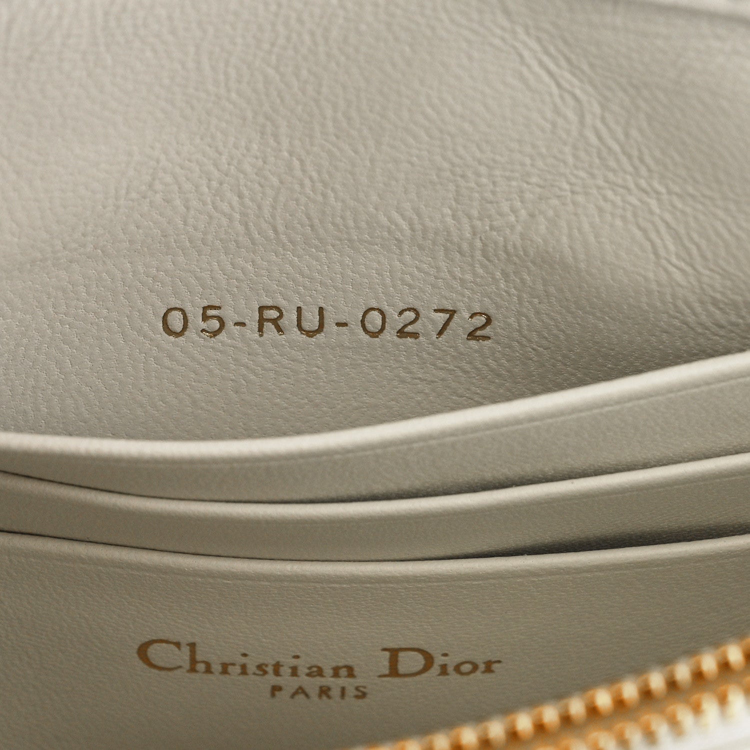 Christian Dior Lambskin Macrocannage Mini Dior Caro Bag White 6 of 9