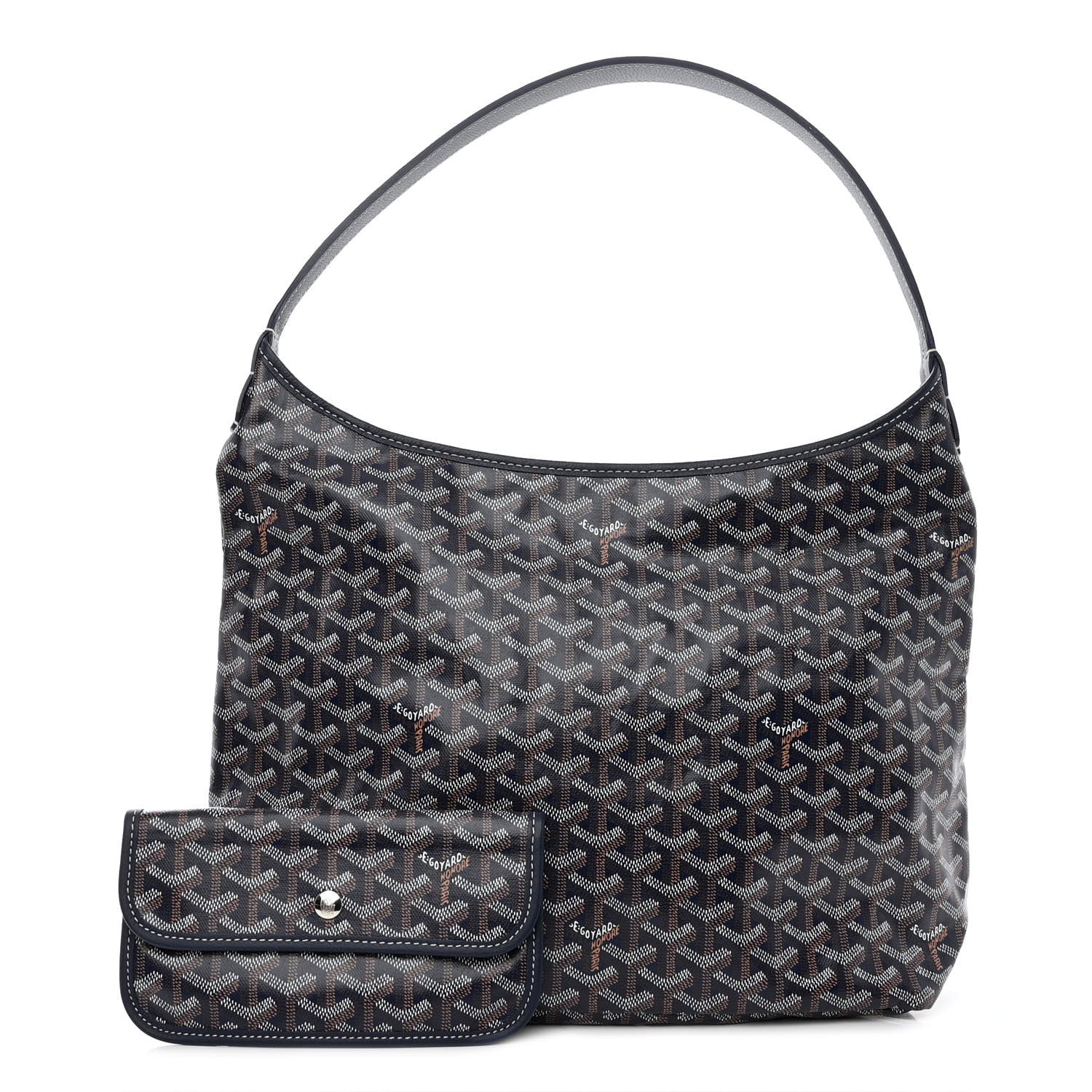 Goyard Goyardine Boheme Hobo Navy Blue 1 of 11