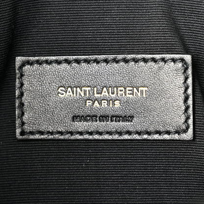 Saint Laurent Grain De Poudre Uptown Pouch Black 6 of 7
