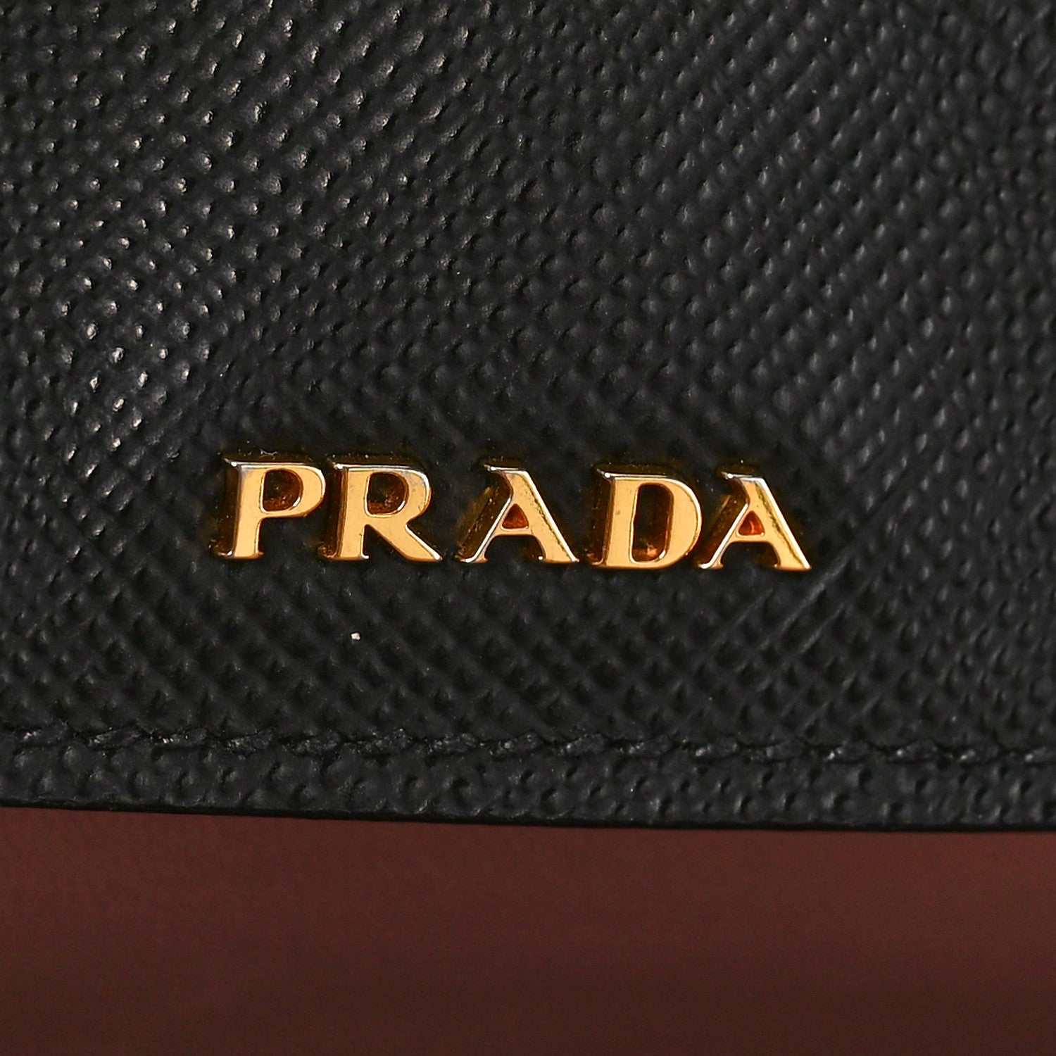 Prada Saffiano Cuir Large Double Bag Black Mughetto 6 of 8