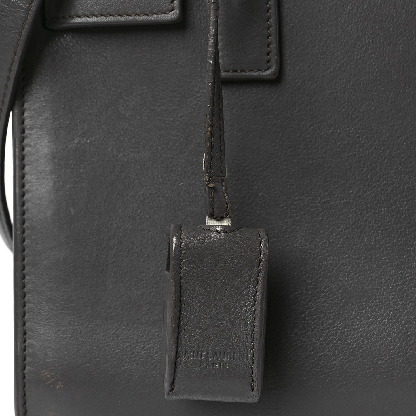 Calfskin Nano Sac De Jour Fog