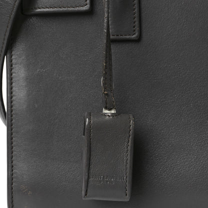 Saint Laurent Calfskin Nano Sac De Jour Fog 9 of 16