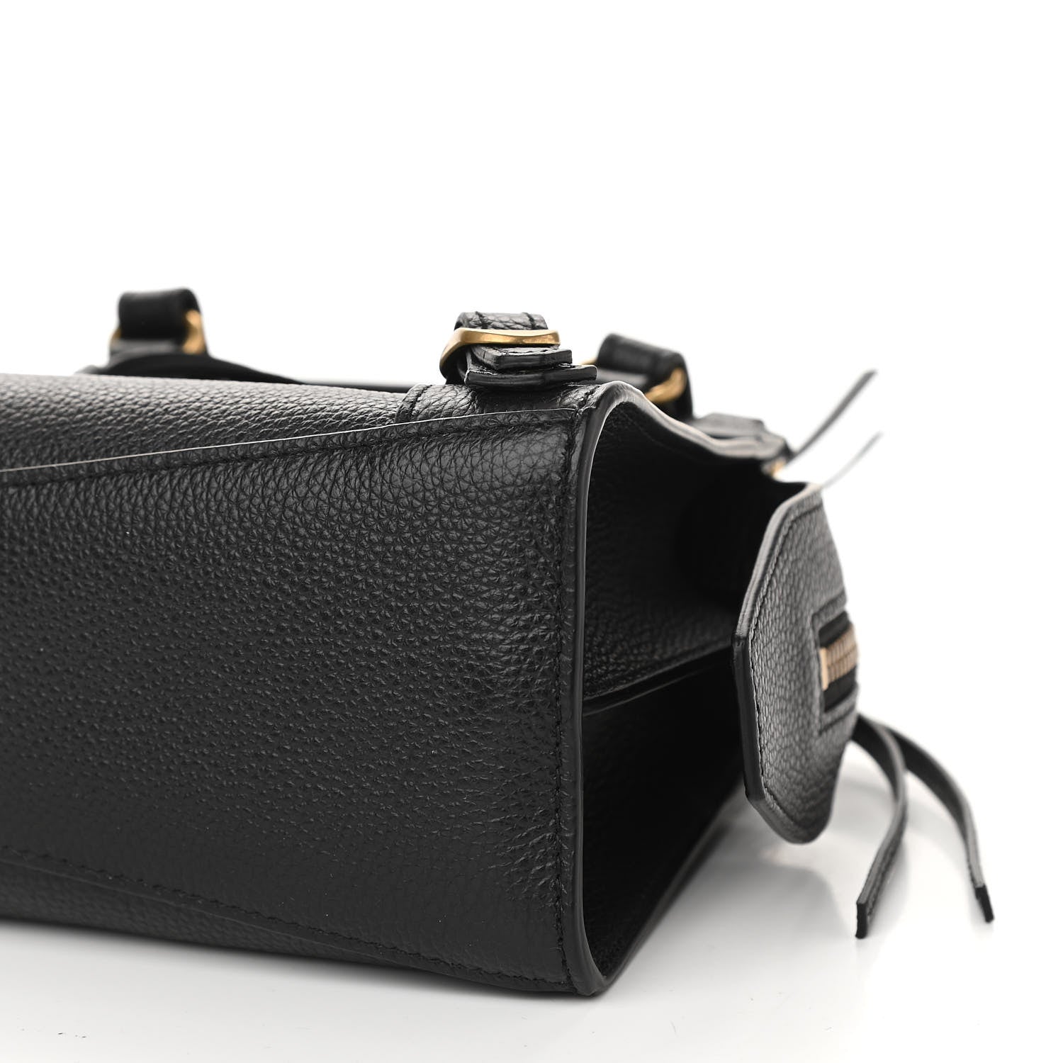 Balenciaga Grained Calfskin Neo Classic Gold Hardware Mini City Black 9 of 10
