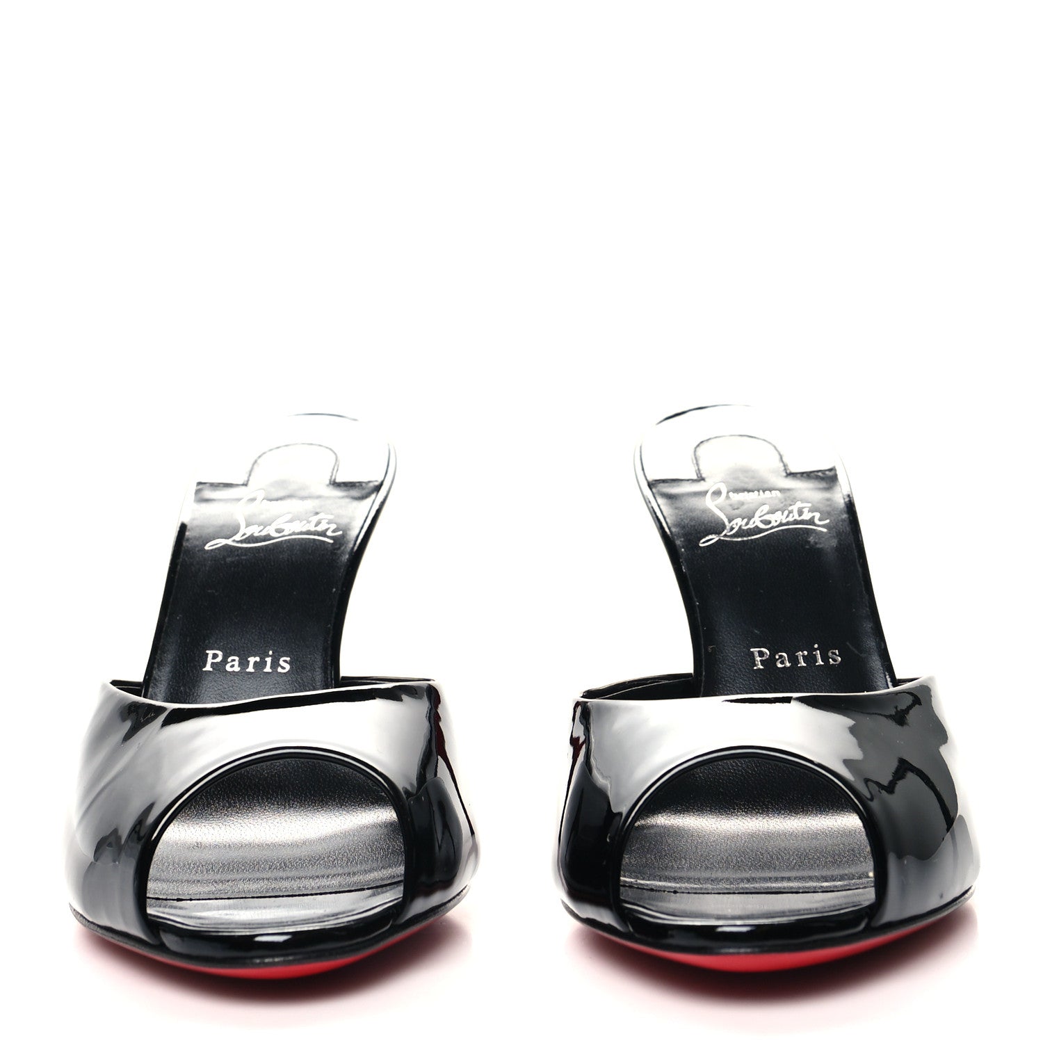 Christian Louboutin Patent Me Dolly 100 Sandals 39 Black 2 of 8