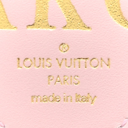 Louis Vuitton Vernis Degrade Heart Bag Charm Pink 3 of 6