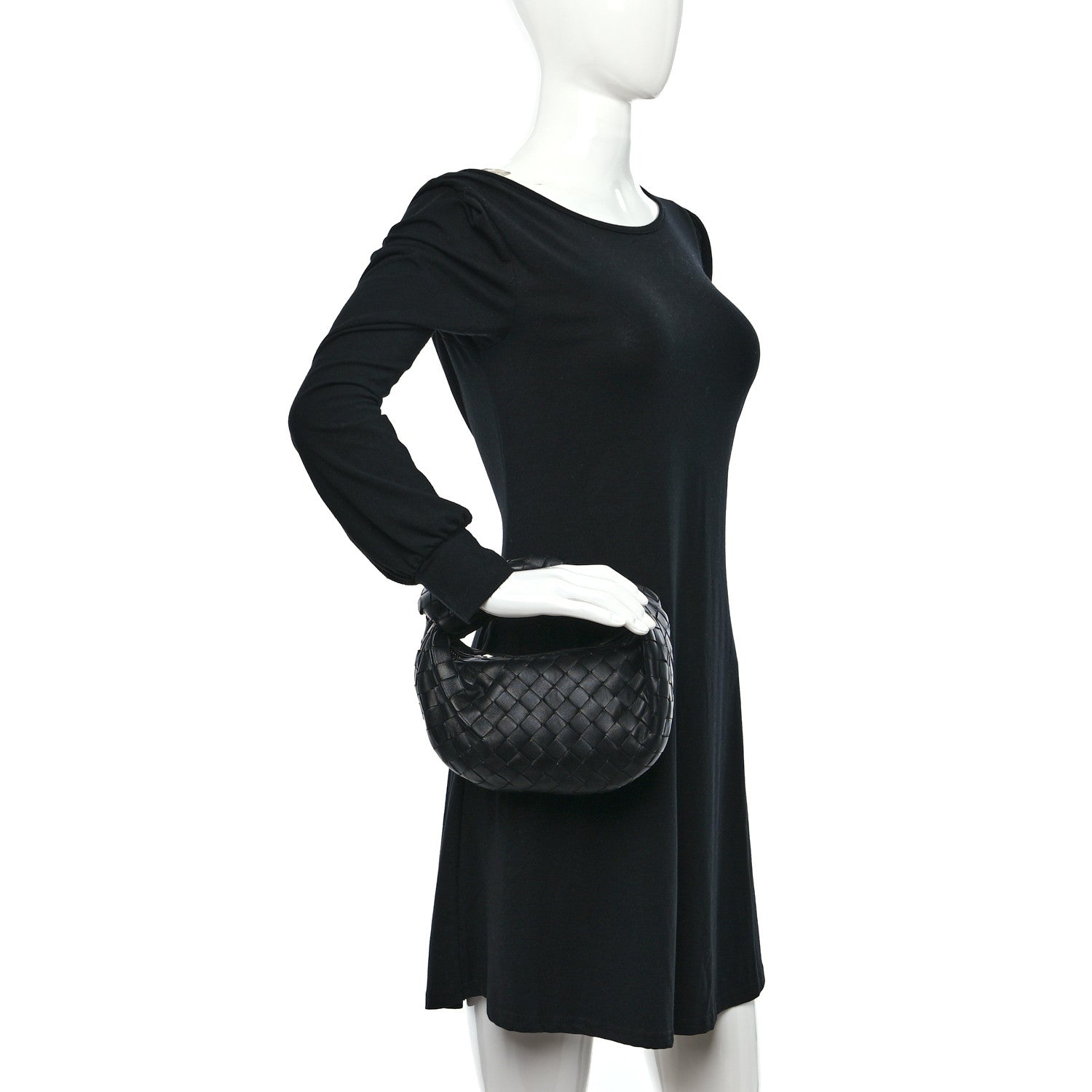 Bottega Veneta Nappa Intrecciato Mini Jodie Black 2 of 8